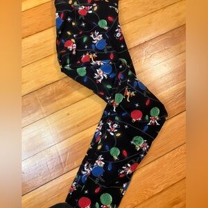 Women’s DISNEY holiday leggings, 1X
